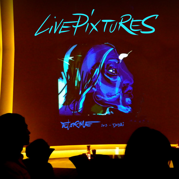 Delorme LivePixtures Dubai 2013